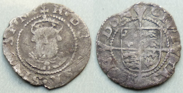 Edward VI, Henry VIII, posthumous issue penny